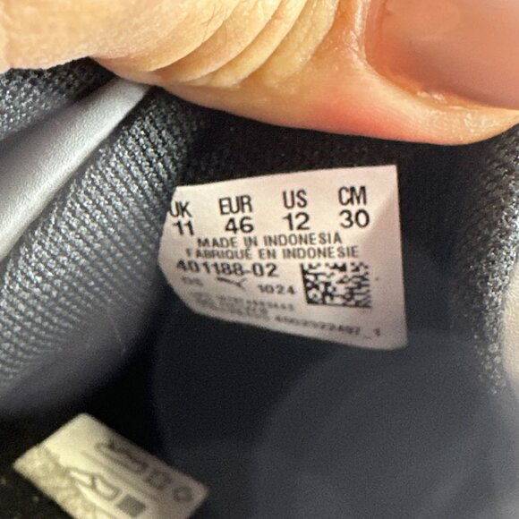 Puma C-Skate Fresh Men's size 12 Cast Iron Black Casual Shoes 401188-02 - Picture 8 of 8